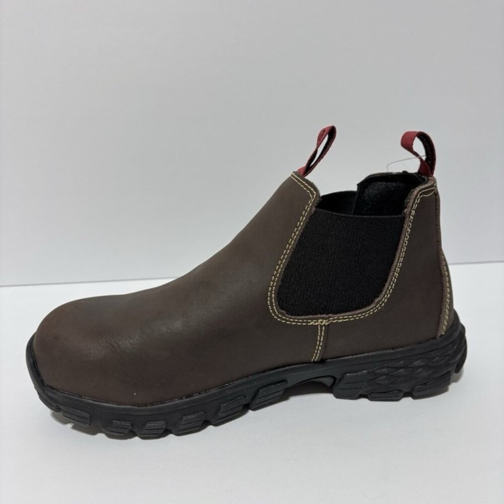 Avenger Women’s Flight Romeo Brown Leather Boots, Size 7 Wide - Picture 2 of 7